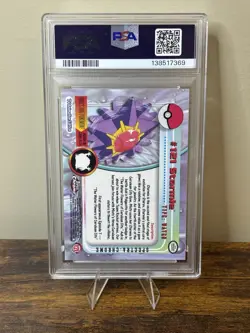 2000 Topps Chrome Pokemon Spectra Starmie #121 PSA 9 MINT - Image 2
