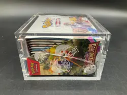 Pokemon TCG Scarlet & Violet Paldea Evolved Booster Box w/ Acrylic Case - Image 5