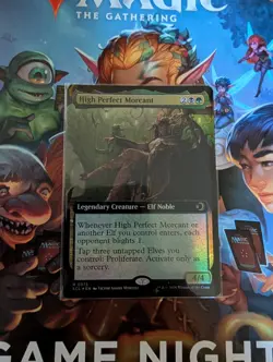 High Perfect Morcant (0373) (Extended Art) Foil MTG Lorwyn Eclipsed - Image 1