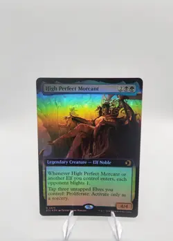 MTG Lorwyn Eclipsed (ECL) - NM High Perfect Morcant (Extended Art) FOIL 373 - Image 1