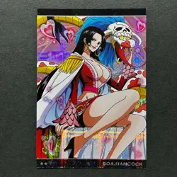 S4768 Boa Hancock R HOLO 10-17 Japanese One Piece Wafer Card J26 - Image 1