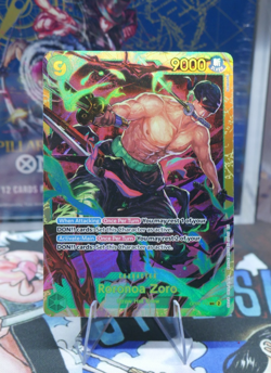 One Piece TCG | Roronoa Zoro OP06-118 SEC - Wings of the Captain PRB02 (Reprint) - Image 1