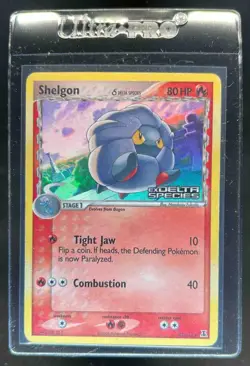 2005 Pokemon EX Delta Species Shelgon Reverse Holo #53/113 - Image 1