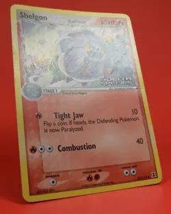 Pokemon TCG English Card ex Delta Species Shelgon 53/113 Reverse Holo Stamped - Image 3
