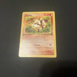 Mankey 1st Edition - 55/64 Jungle Set - Pokemon TCG 1999 WOTC Vintage - Image 1