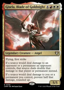 1 x Gisela, Blade of Goldnight - Commander Masters - NM-Mint - MTG - Image 1
