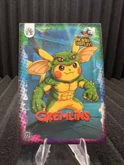 Gremlins (Pikachu) #22 - Galaxy Holo - Electric Pikachu Cosplay - Pokemon - Image 1