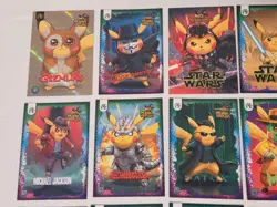 Pokemon Pikachu Cosplay Cards lot of 24. Pop Culture. Star Wars, Gremlins & More - Image 2
