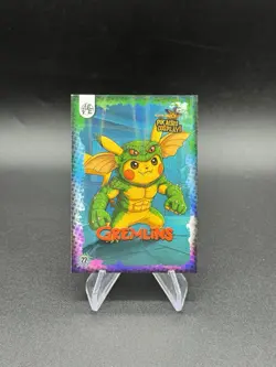 Gremlins Holo Pikachu Cosplay Set 2025 Pokemon Chase Card 22 - Image 1