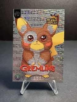 Gremlins (Pikachu) #E3 - Silver Holo Box Hit Electric Pikachu Cosplay - Pokemon - Image 1