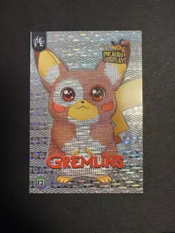 Gremlins (Pikachu) #E3 - Silver Holo Box Hit Electric Pikachu Cosplay - Pokemon - Image 3