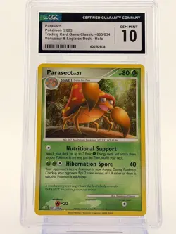 CGC 10 Pokemon Trading Card Game Classic - 005/034 Holo - Image 1