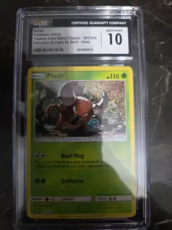 CGC 10 GEM MINT Pinsir 007/034 CLV TCG Classic Venusaur Deck Holo Pokemon 2023 - Image 1