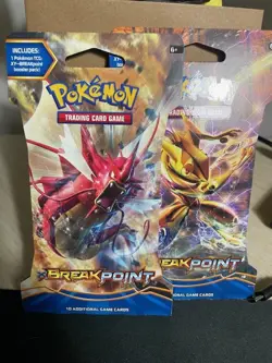 2x Pokemon XY Breakpoint Sleeved Booster Pack Sealed - Image 1