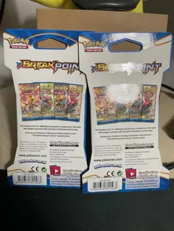 2x Pokemon XY Breakpoint Sleeved Booster Pack Sealed - Image 2