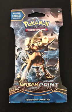 Pokemon XY Breakpoint Sleeved Hanger Booster Pack New Sealed UK - Image 1