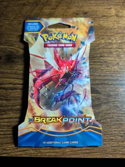 Pokemon TCG XY Breakpoint Sleeved Booster Pack Factory Sealed - M Gyarados Art - Image 1