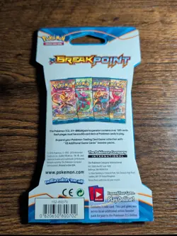 Pokemon TCG XY Breakpoint Sleeved Booster Pack Factory Sealed - M Gyarados Art - Image 2