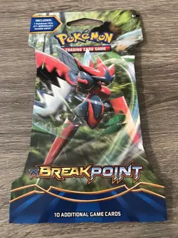 Pokemon XY Breakpoint Sleeved Booster Pack - New/Factory Sealed - Image 1