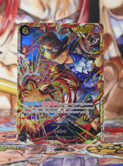 One Piece - Carrying on His Will - Sabo Alt Art - OP13-120 SEC English TCG - Image 1