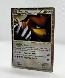 Pokemon TCG Ursaring Prime HSUnleashed 89/95 Holo Holo Rare Prime - Image 1
