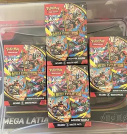 Pokemon TCG: Mega Evolution Booster Bundle - Lot of 4 sealed in hand - Image 1