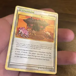 Burned Tower Stadium Trainer Pokemon HeartGold & SoulSilver Undaunted #71 2010 - Image 2