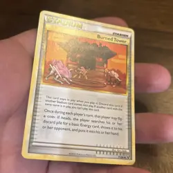 Burned Tower Stadium Trainer Pokemon HeartGold & SoulSilver Undaunted #71 2010 - Image 3