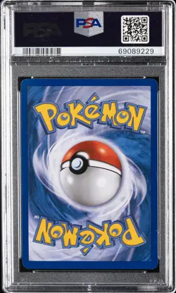 2010 POKEMON HEARTGOLD & SOULSILVER UNDAUNTED #THREE ALPH LITHOGRAPH PSA 9 - Image 2