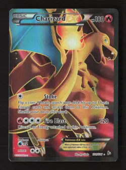 Charizard EX (100 Full Art) Holo XY - Flashfire 100/106 LP Pokemon TCG - Image 1