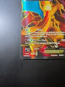Pokemon TCG Charizard EX Full Art Holo Card 100/106 Flashfire Ultra Rare - Image 3