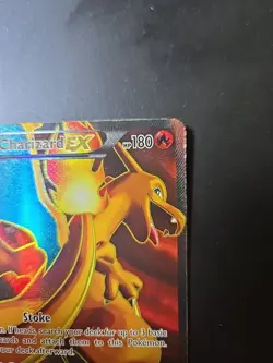 Pokemon TCG Charizard EX Full Art Holo Card 100/106 Flashfire Ultra Rare - Image 4