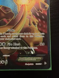 Pokemon TCG Charizard EX Flashfire Full Art Ultra Rare Holo Card 100/106 - Image 5