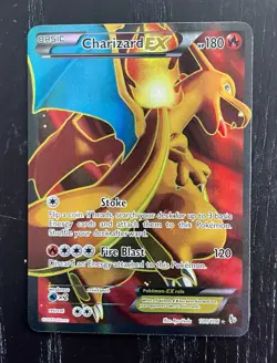 Pokemon TCG XY Flashfire Charizard EX Full Art 100/106 Ultra Rare Holo NM 2014 - Image 1