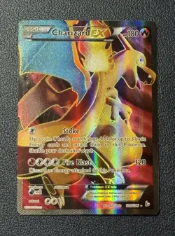 2014 Pokemon TCG XY Flashfire Charizard EX Full Art 100/106 Ultra Rare Holo - Image 1