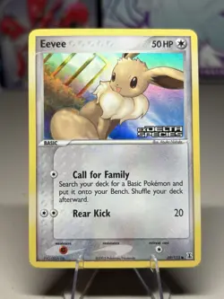 Eevee 69/113 Reverse Stamped Holo Card EX Delta Species LP Pokemon TCG - Image 1