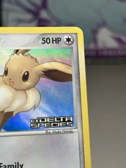 Eevee 69/113 Reverse Stamped Holo Card EX Delta Species LP Pokemon TCG - Image 3