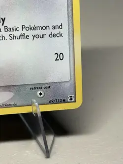 Eevee 69/113 Reverse Stamped Holo Card EX Delta Species LP Pokemon TCG - Image 4