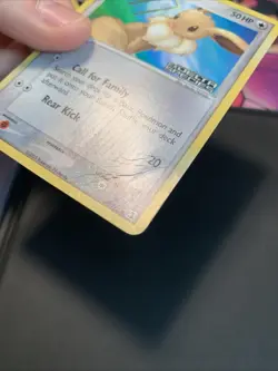 Pokemon Eevee 69/113 Reverse Stamped Holo Card EX Delta Species HP/DMG See Pics - Image 3