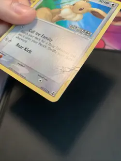 Pokemon Eevee 69/113 Reverse Stamped Holo Card EX Delta Species HP/DMG See Pics - Image 4