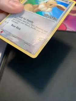 Pokemon Eevee 69/113 Reverse Stamped Holo Card EX Delta Species HP/DMG See Pics - Image 5