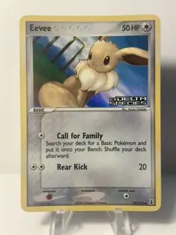 Pokemon TCG Eevee 69/113, EX Delta Species Set, Reverse Holo Stamped *Near Mint* - Image 1