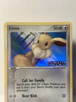 Pokemon TCG Eevee 69/113, EX Delta Species Set, Reverse Holo Stamped *Near Mint* - Image 3