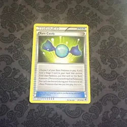 Rare Candy 85/101 Uncommon B&W Plasma Blast Pokemon Card - Image 1