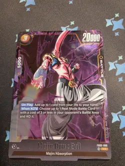 Majin Buu Evil FB05-086 Tournament Promo Prize Dragon Ball Card Fusion World - Image 1