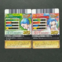S4418 Nefeltari Vivi R Japanese One Piece Berry Match Carddass Cards J9 - Image 2
