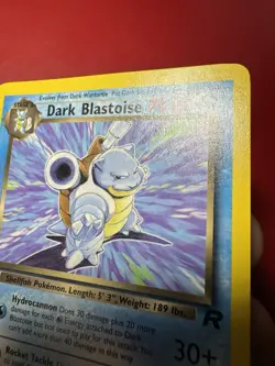 Dark Blastoise 20/82 Non Holo Rare Team Rocket Pokemon Card LP - Image 4