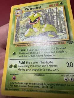 Victreebel 30/64 Non Holo Rare Jungle Pokemon Card HP - Image 5