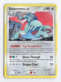 Salamence 8/99 Holo Rare Arceus Vintage Pokemon TCG Card MP - Image 1