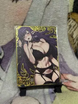GODDESS STORY MXR #071/100 GOLD ESIL RADIRU SOLO LEVELING METAL ANIME CARD - Image 1